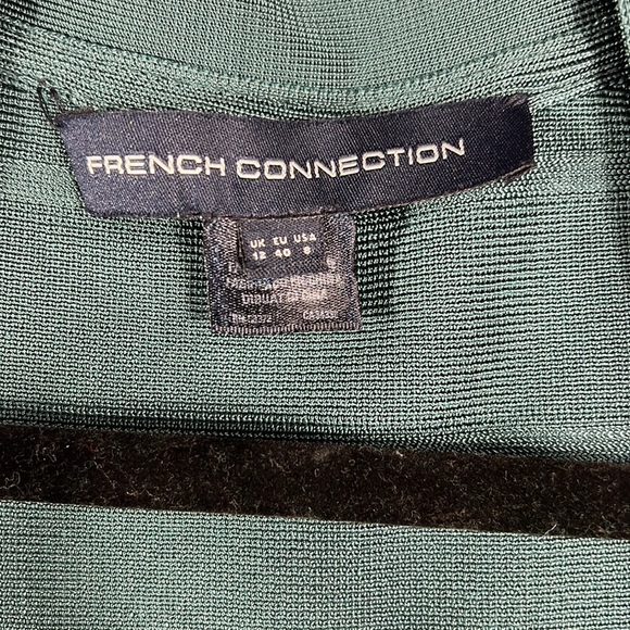 French Connection | Emerald Green Bandage Dress~8 - Picture 5 of 8